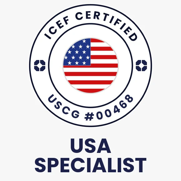 ICEF Certified USA Specialist